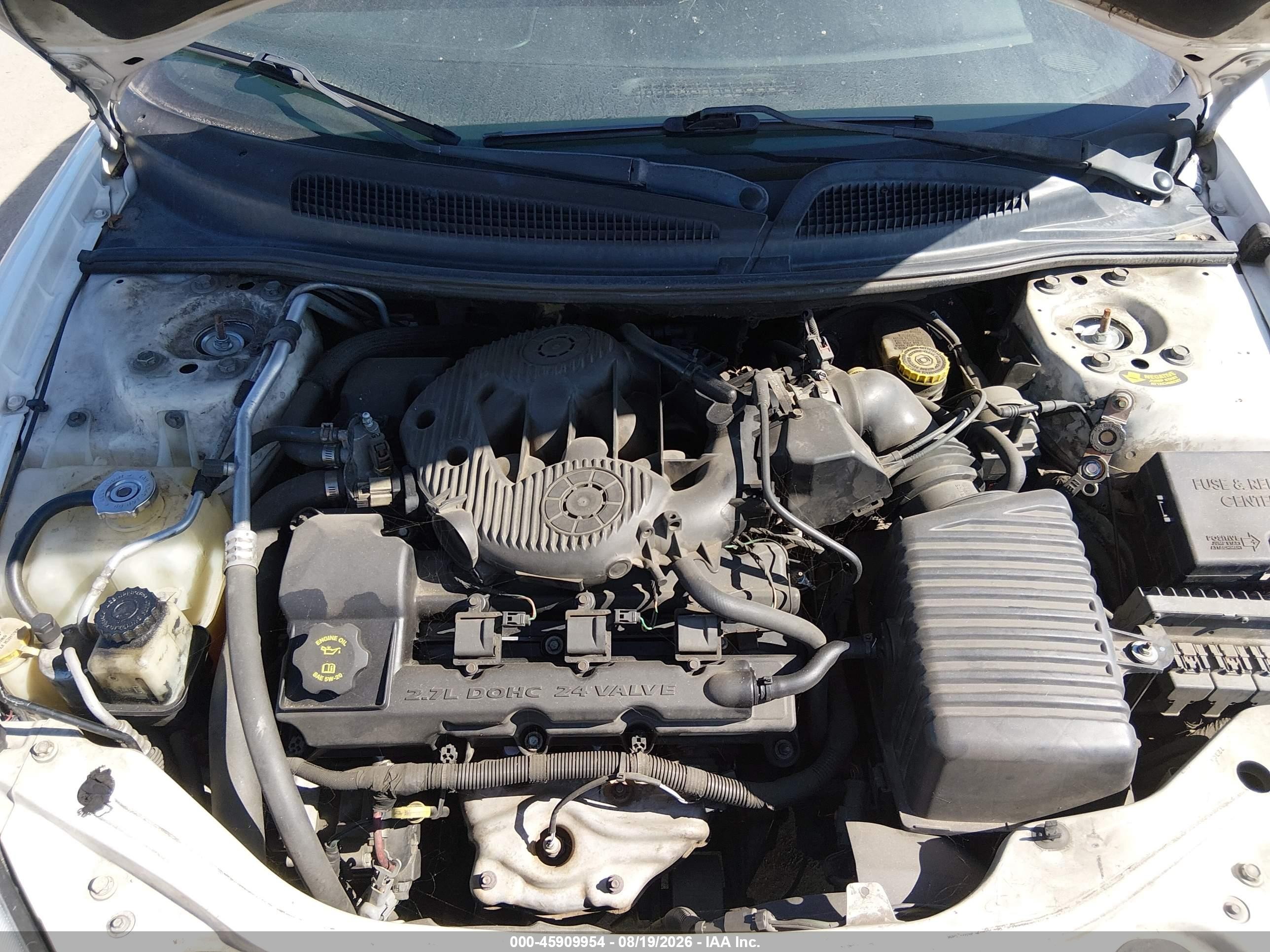 2005 Chrysler Sebring Gtc White vin: 1C3EL75R65N640516