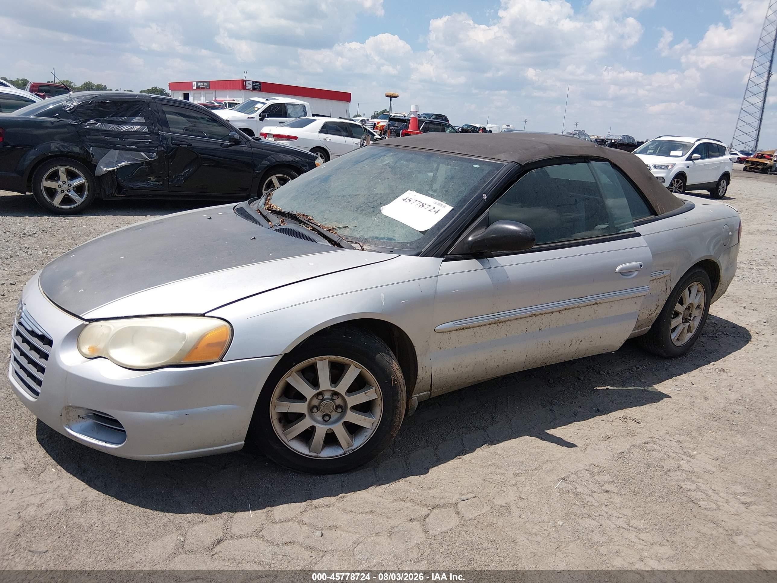 2005 Chrysler Sebring Gtc Silver vin: 1C3EL75R75N660676