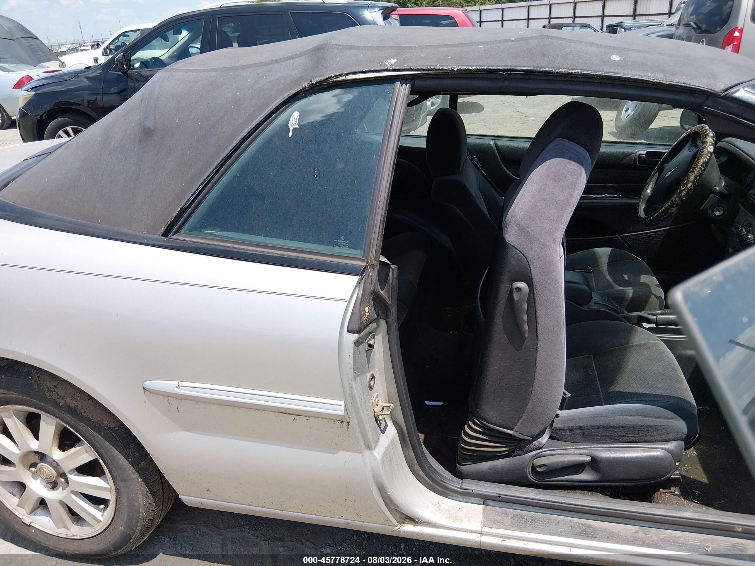 2005 Chrysler Sebring Gtc Silver vin: 1C3EL75R75N660676