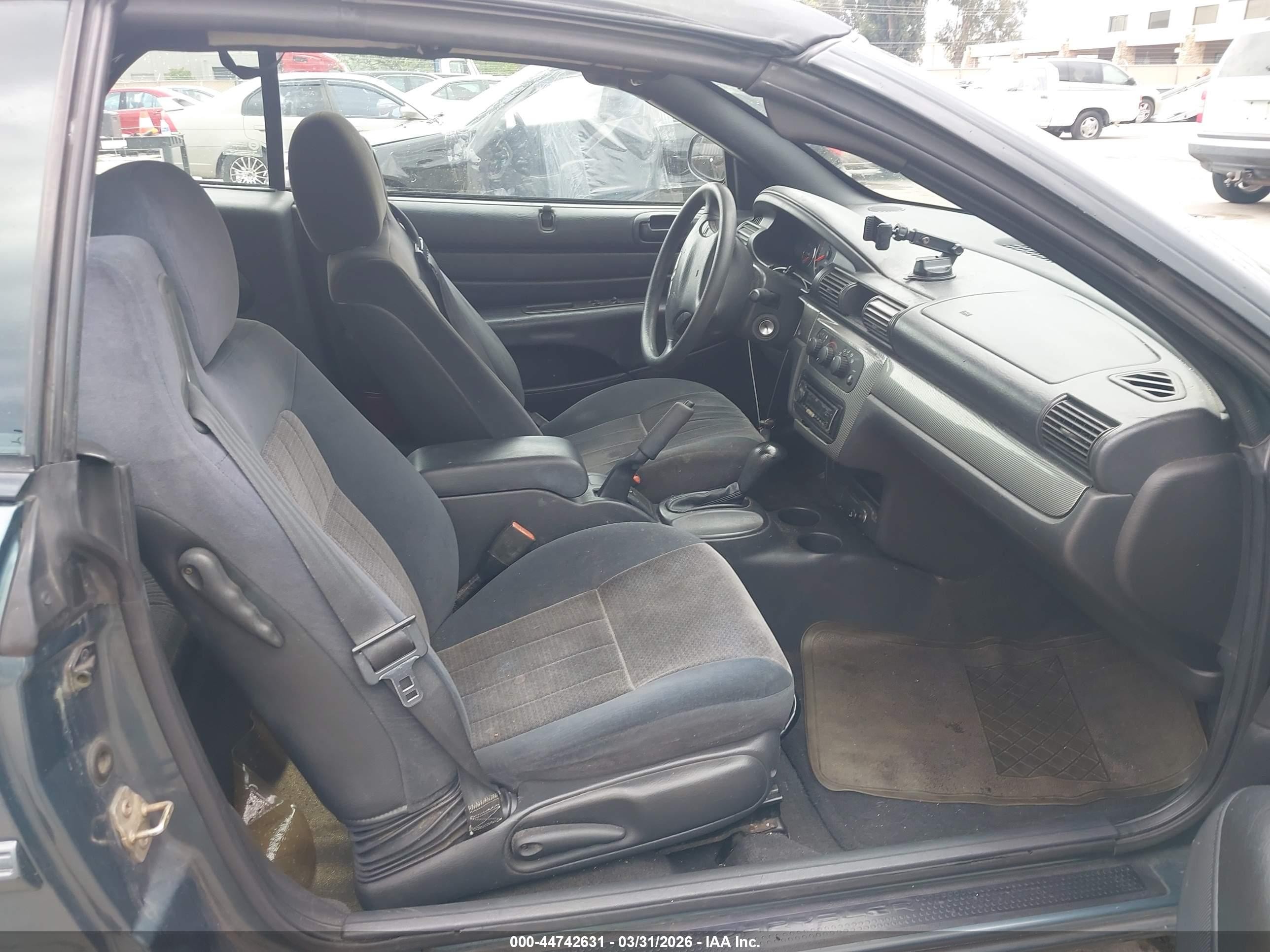 2006 Chrysler Sebring Gtc Light Blue vin: 1C3EL75R76N283137