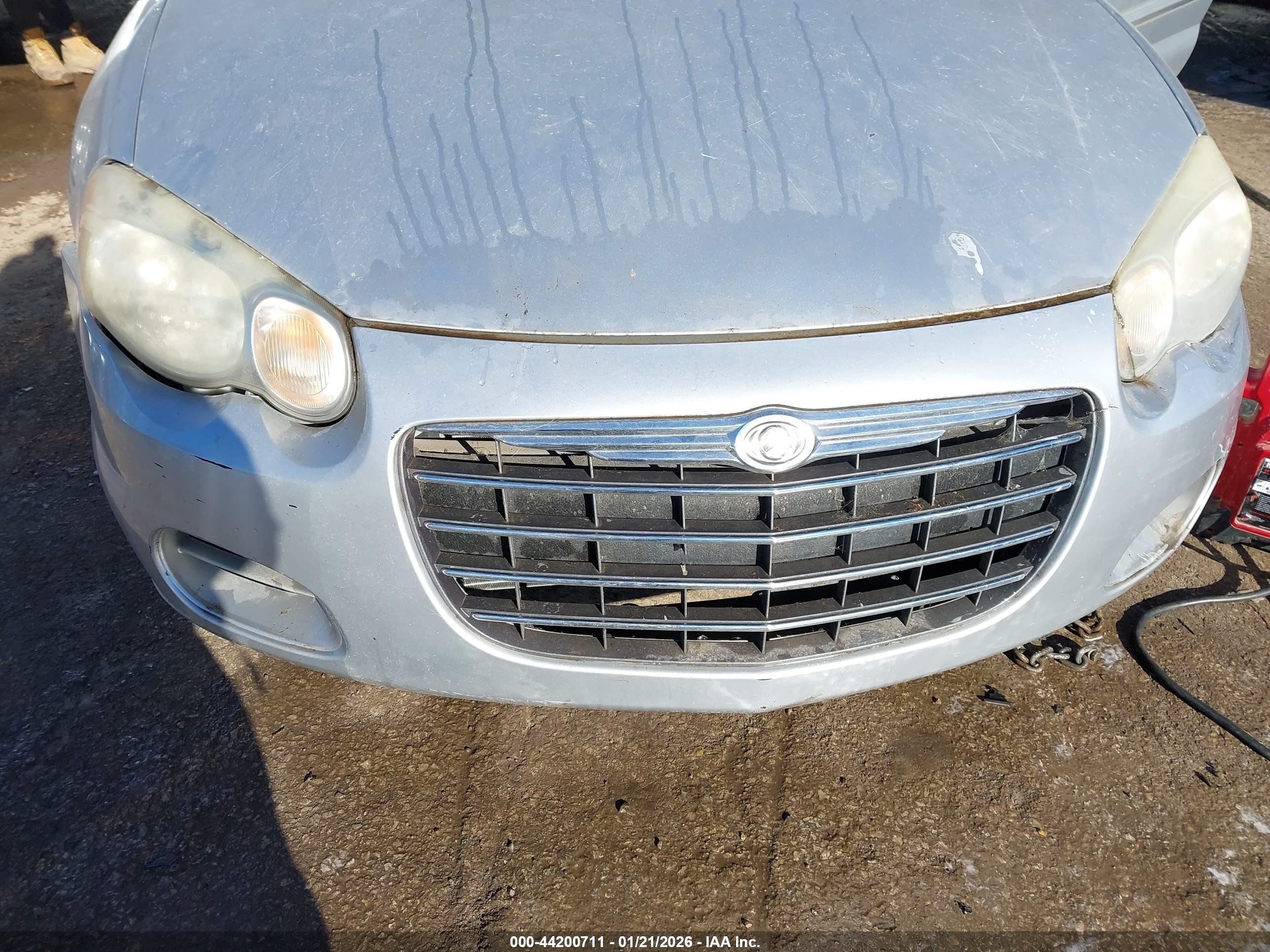 2005 Chrysler Sebring Gtc Серебряный vin: 1C3EL75R85N639139