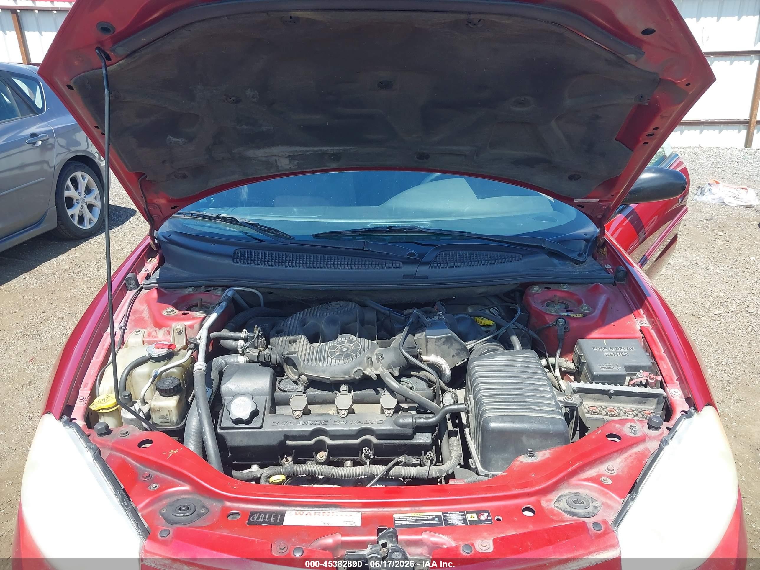 2006 Chrysler Sebring Gtc Red vin: 1C3EL75RX6N130039