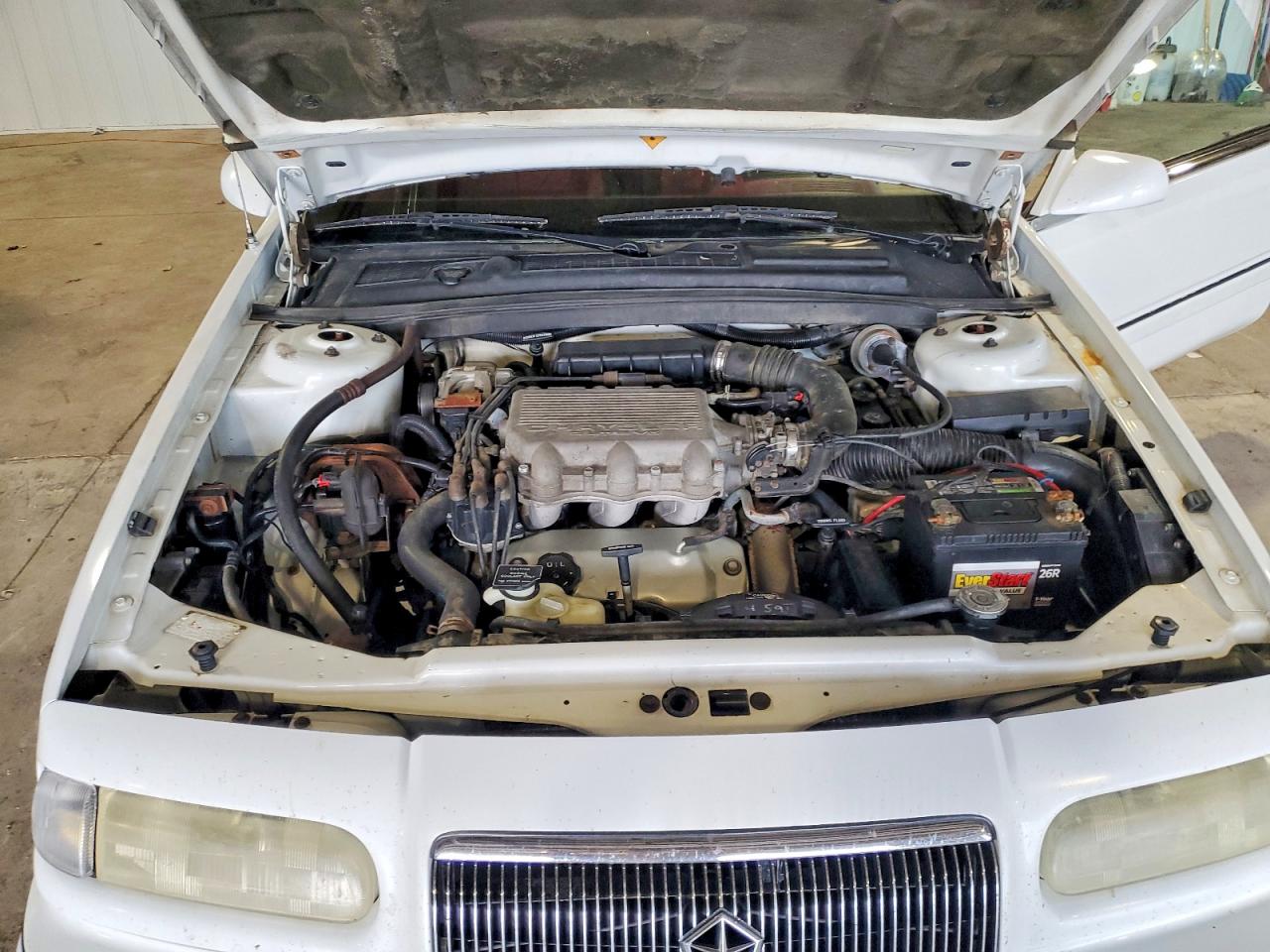 1994 Chrysler Lebaron Base White vin: 1C3EU4536RF239958