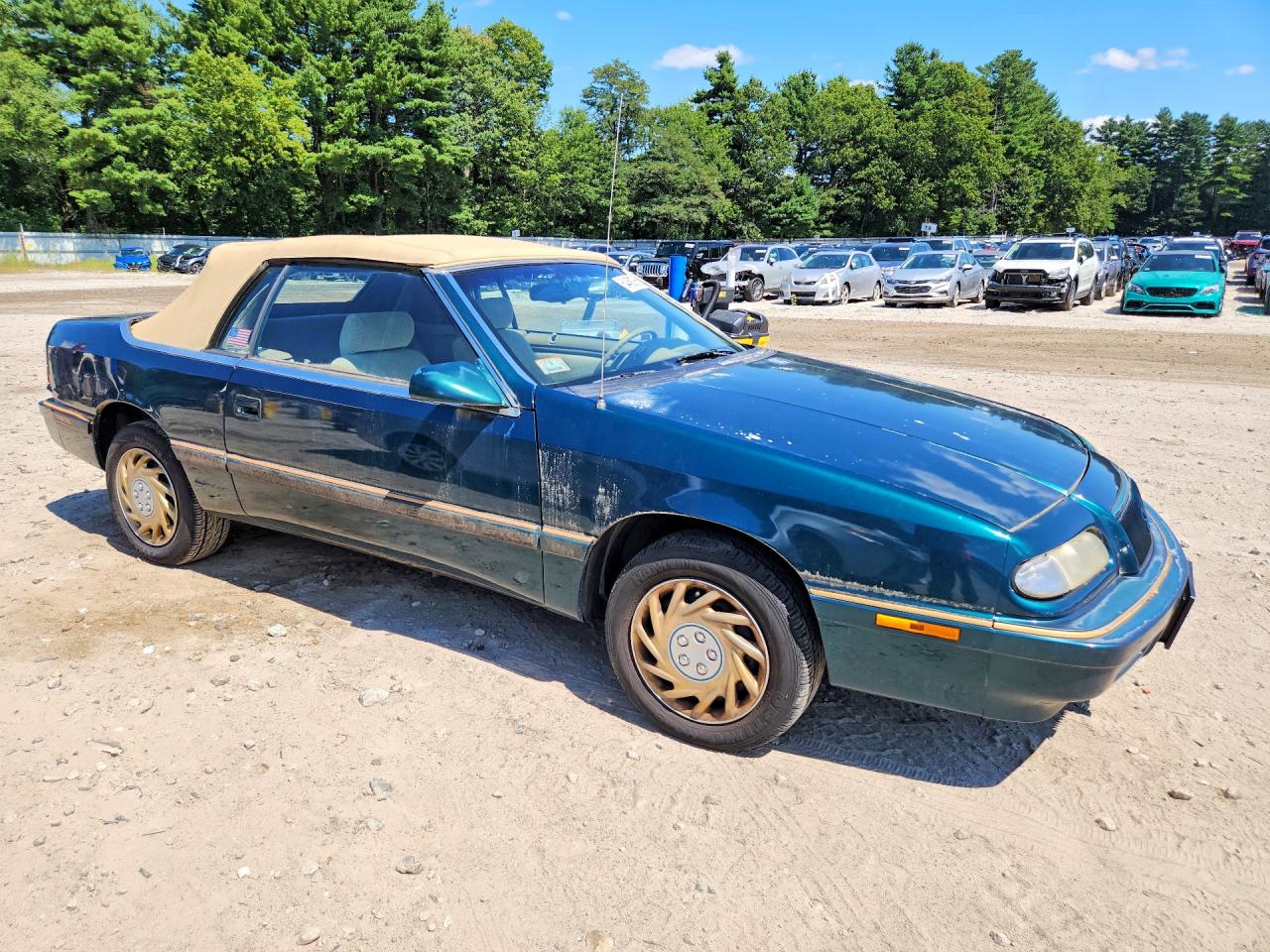 1994 Chrysler Lebaron Base Green vin: 1C3EU4538RF188768
