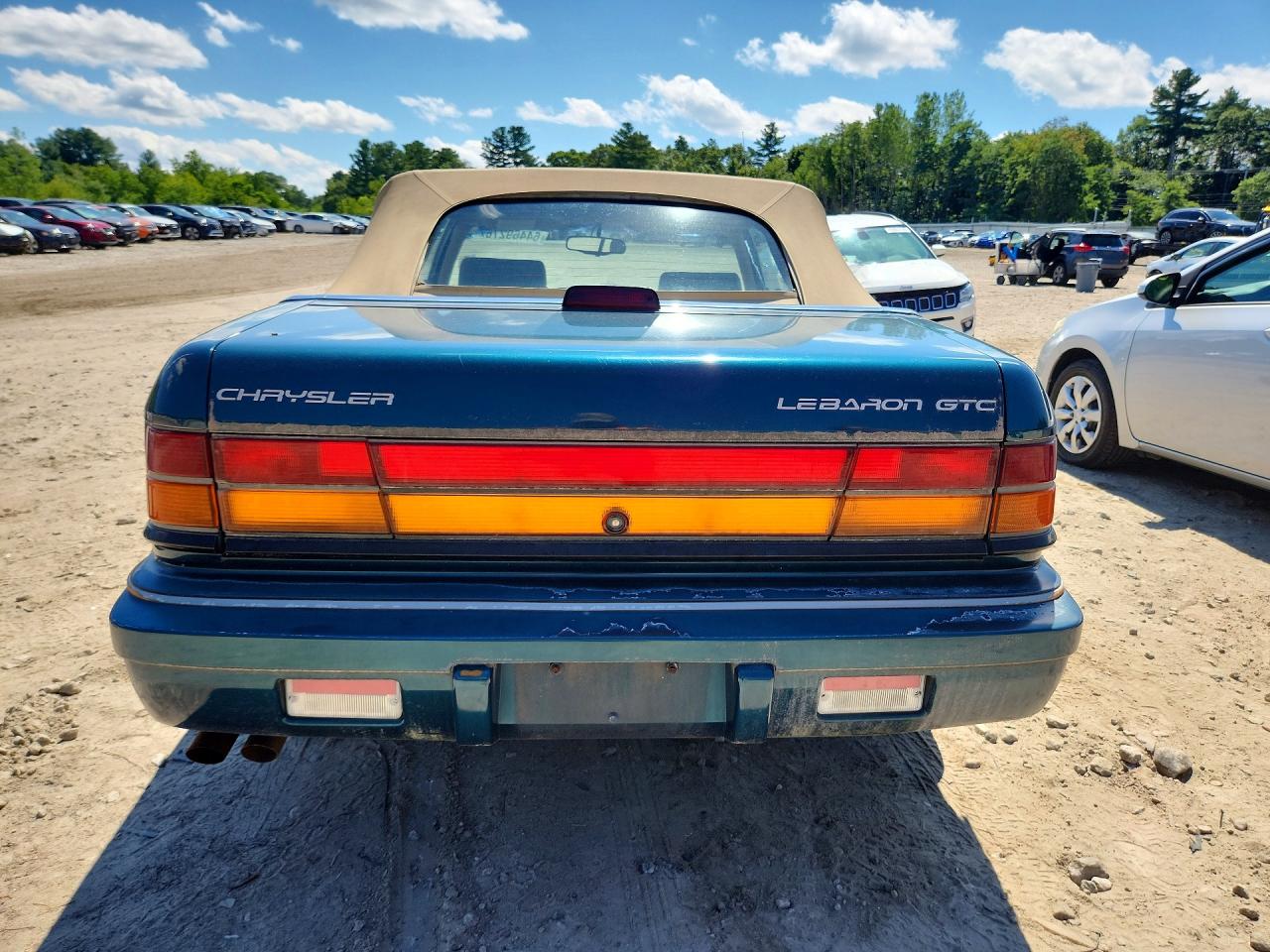 1994 Chrysler Lebaron Base Green vin: 1C3EU4538RF188768