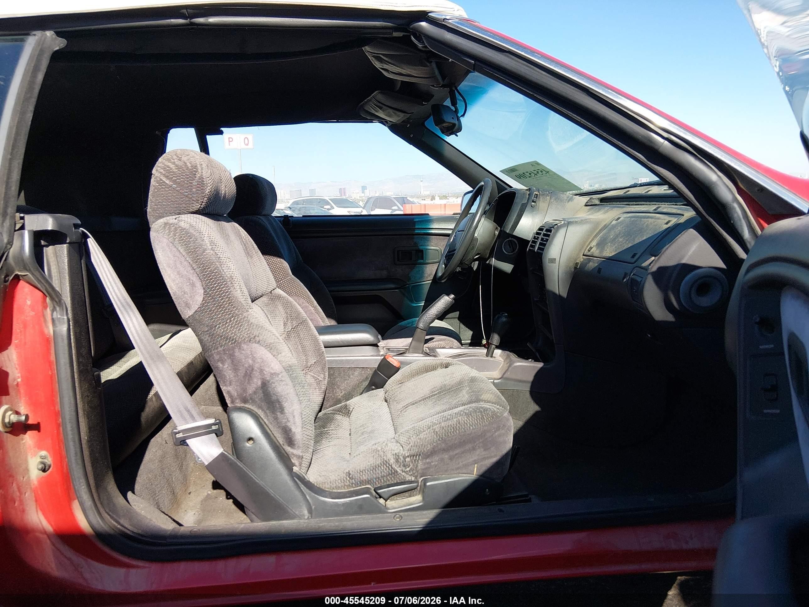 1994 Chrysler Lebaron Gtc/lx Red vin: 1C3EU4539RF154886