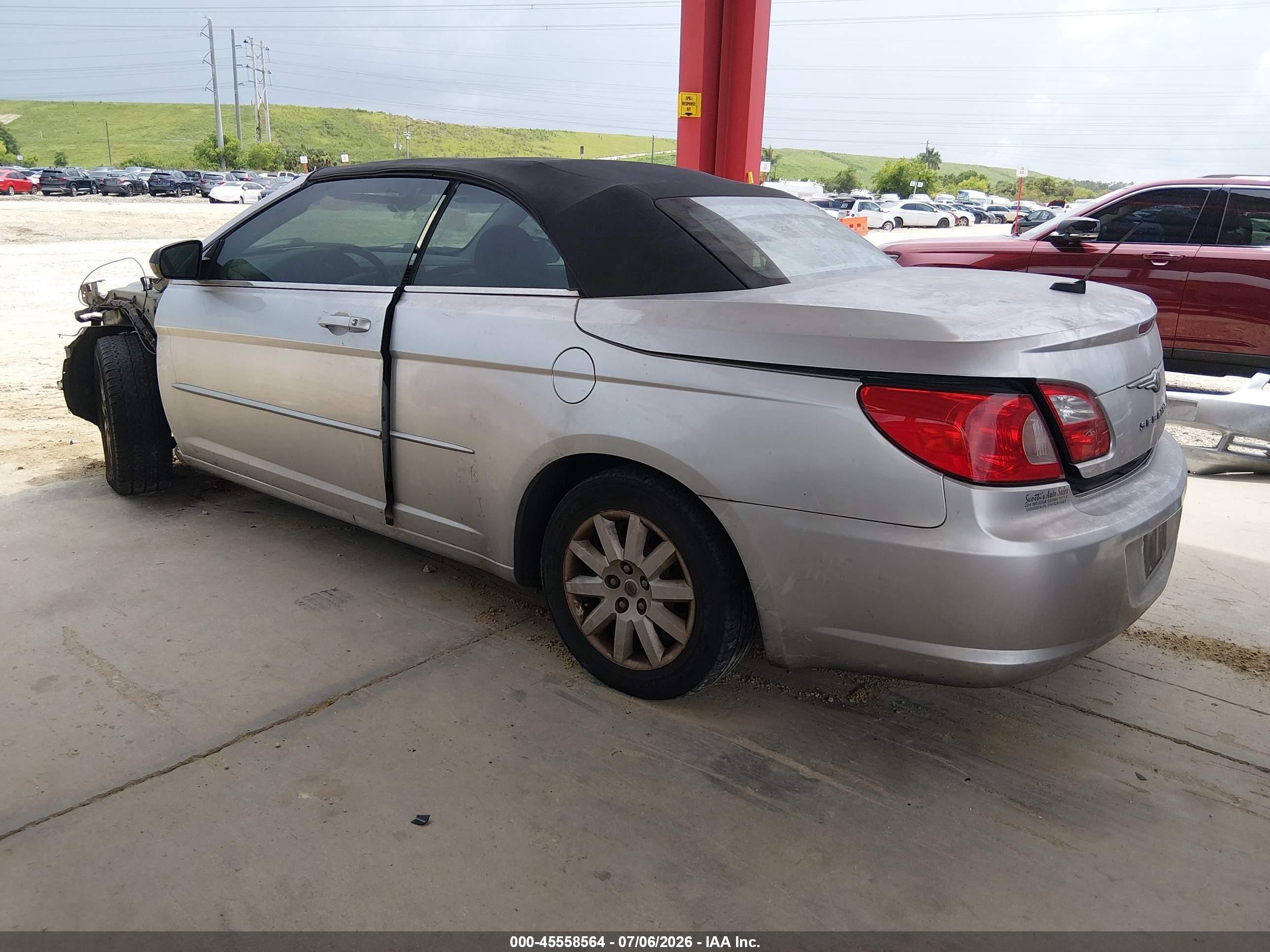 2008 Chrysler Sebring Lx Silver vin: 1C3LC45K08N209182