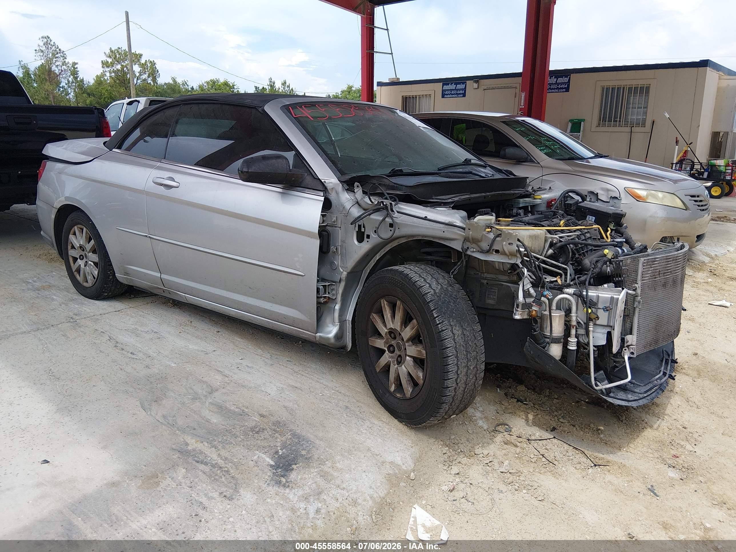 2008 Chrysler Sebring Lx Silver vin: 1C3LC45K08N209182