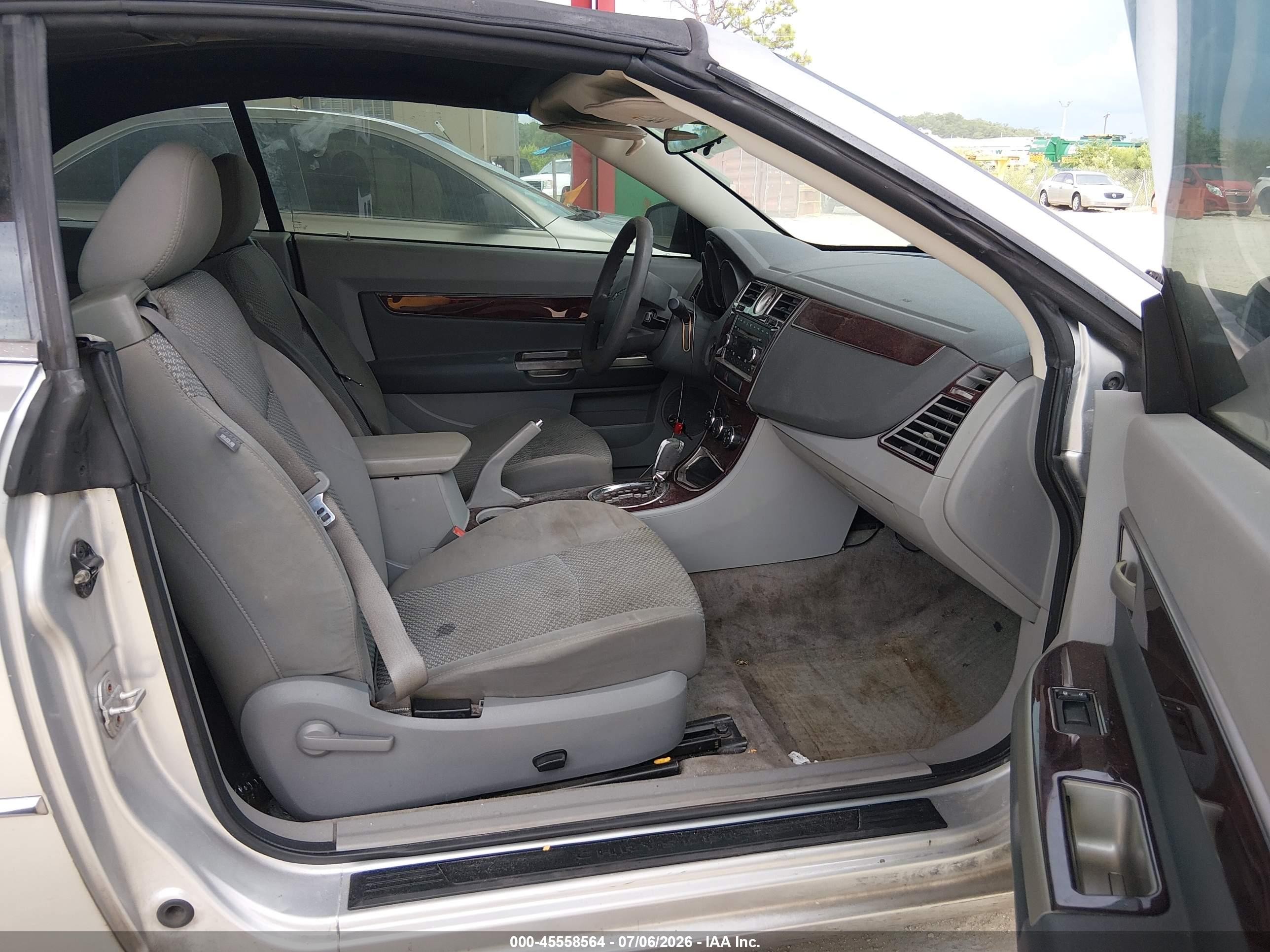 2008 Chrysler Sebring Lx Silver vin: 1C3LC45K08N209182
