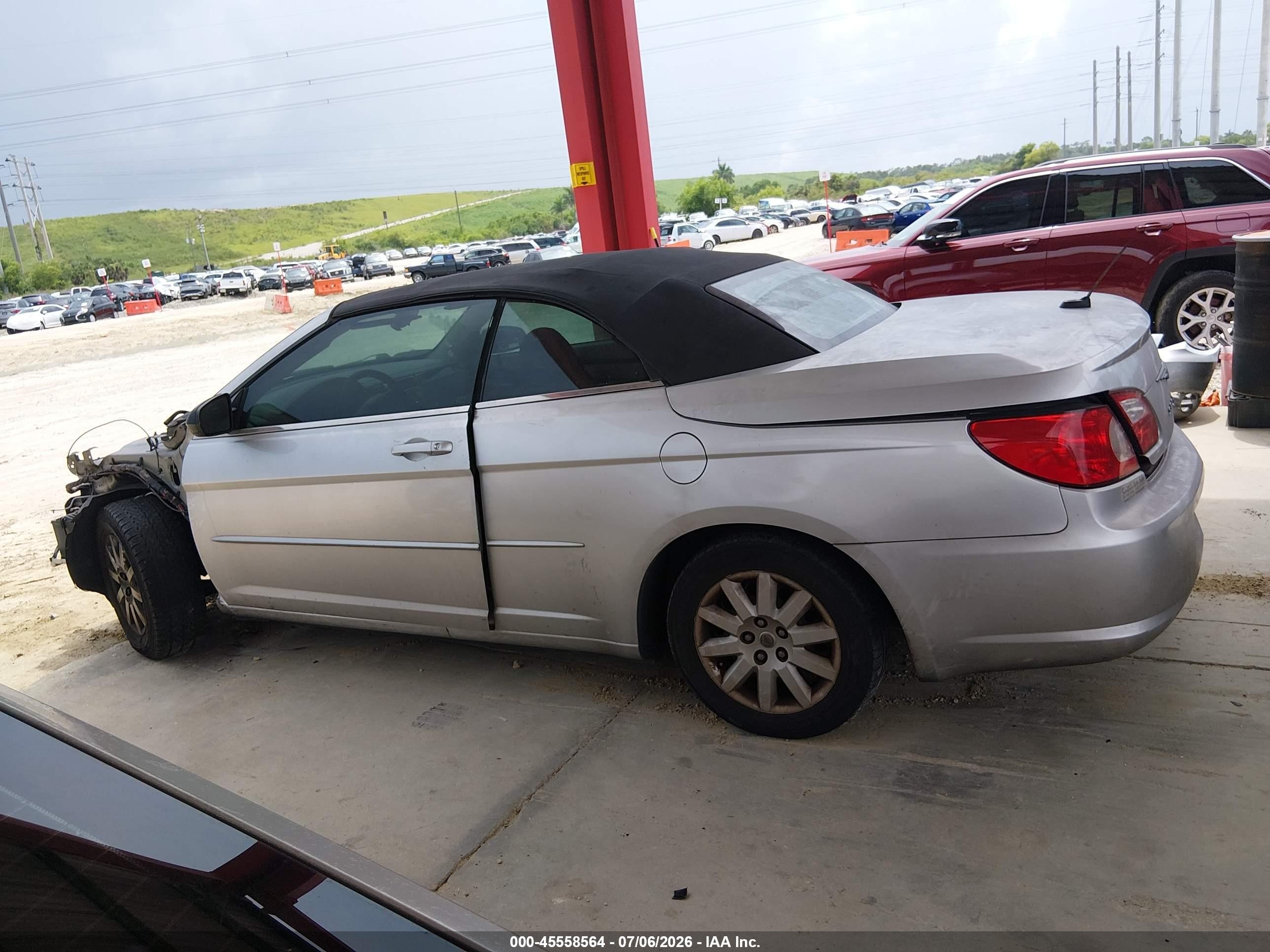 2008 Chrysler Sebring Lx Silver vin: 1C3LC45K08N209182