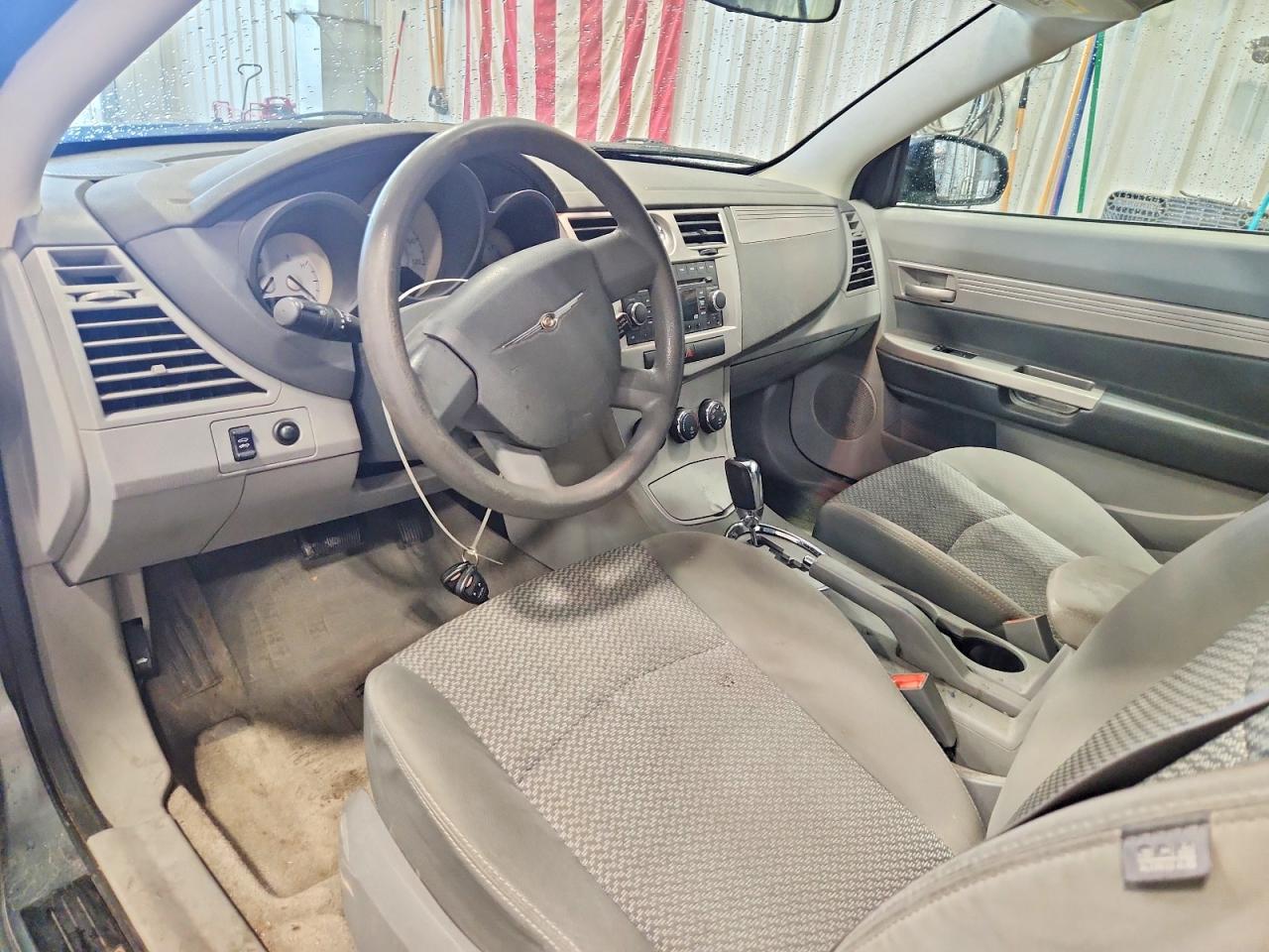 2008 Chrysler Sebring Silver vin: 1C3LC45K18N188696