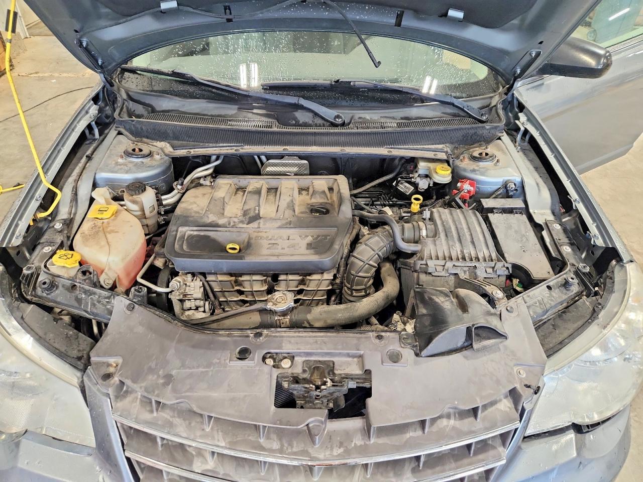 2008 Chrysler Sebring Silver vin: 1C3LC45K18N188696