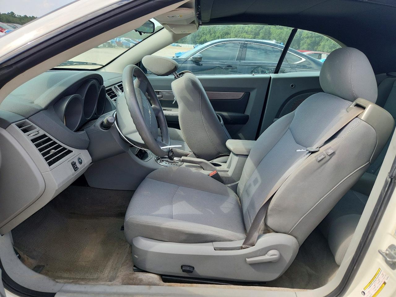 2008 Chrysler Sebring White vin: 1C3LC45K18N249609