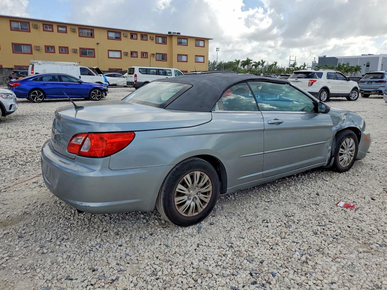 2008 Chrysler Sebring Silver vin: 1C3LC45K28N171180