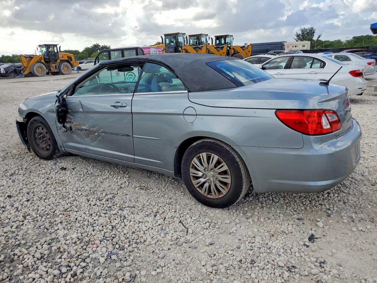 2008 Chrysler Sebring Silver vin: 1C3LC45K28N171180