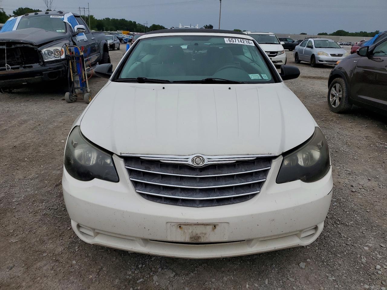 2008 Chrysler Sebring White vin: 1C3LC45K48N209508