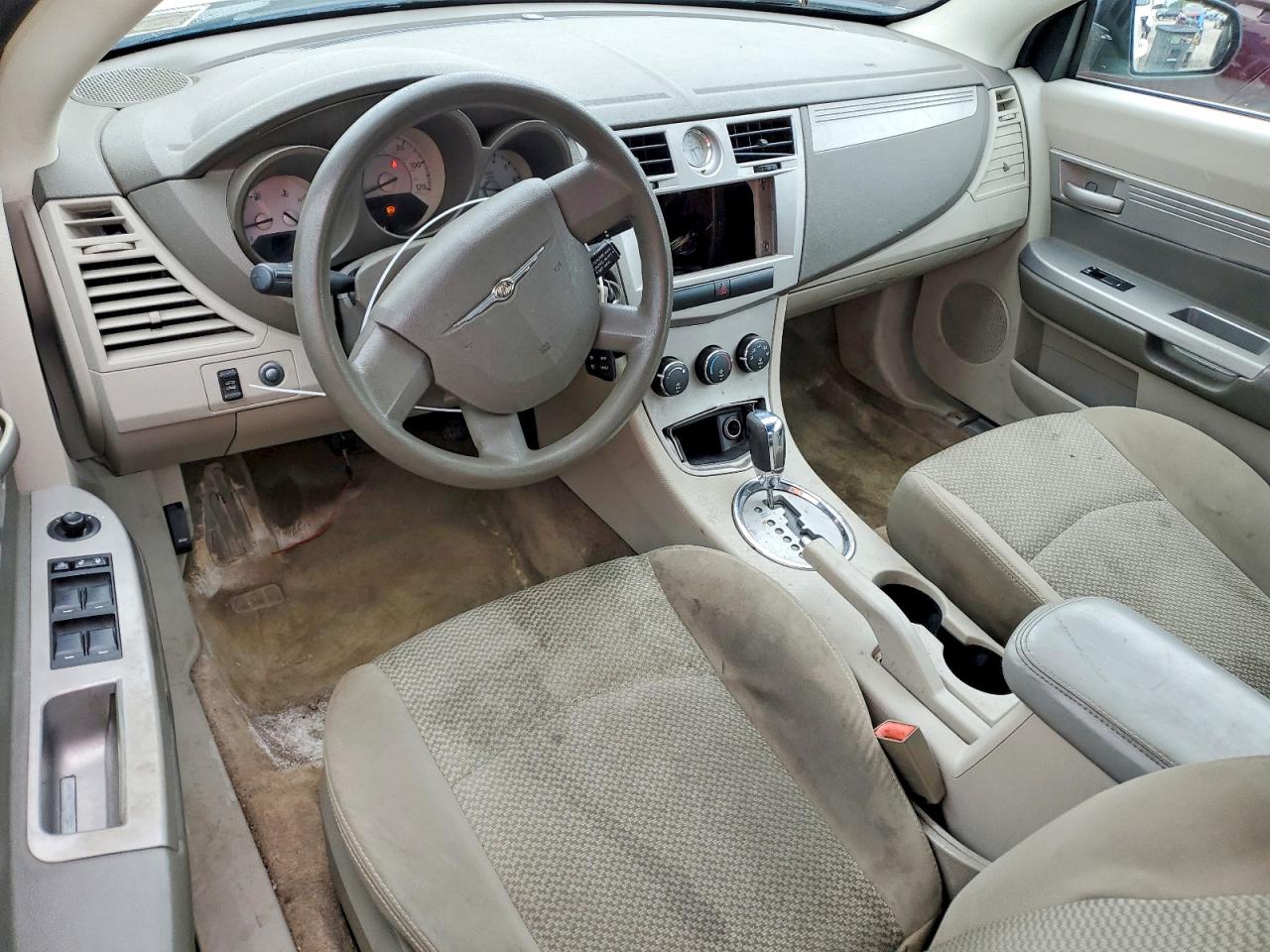 2008 Chrysler Sebring White vin: 1C3LC45K48N209508