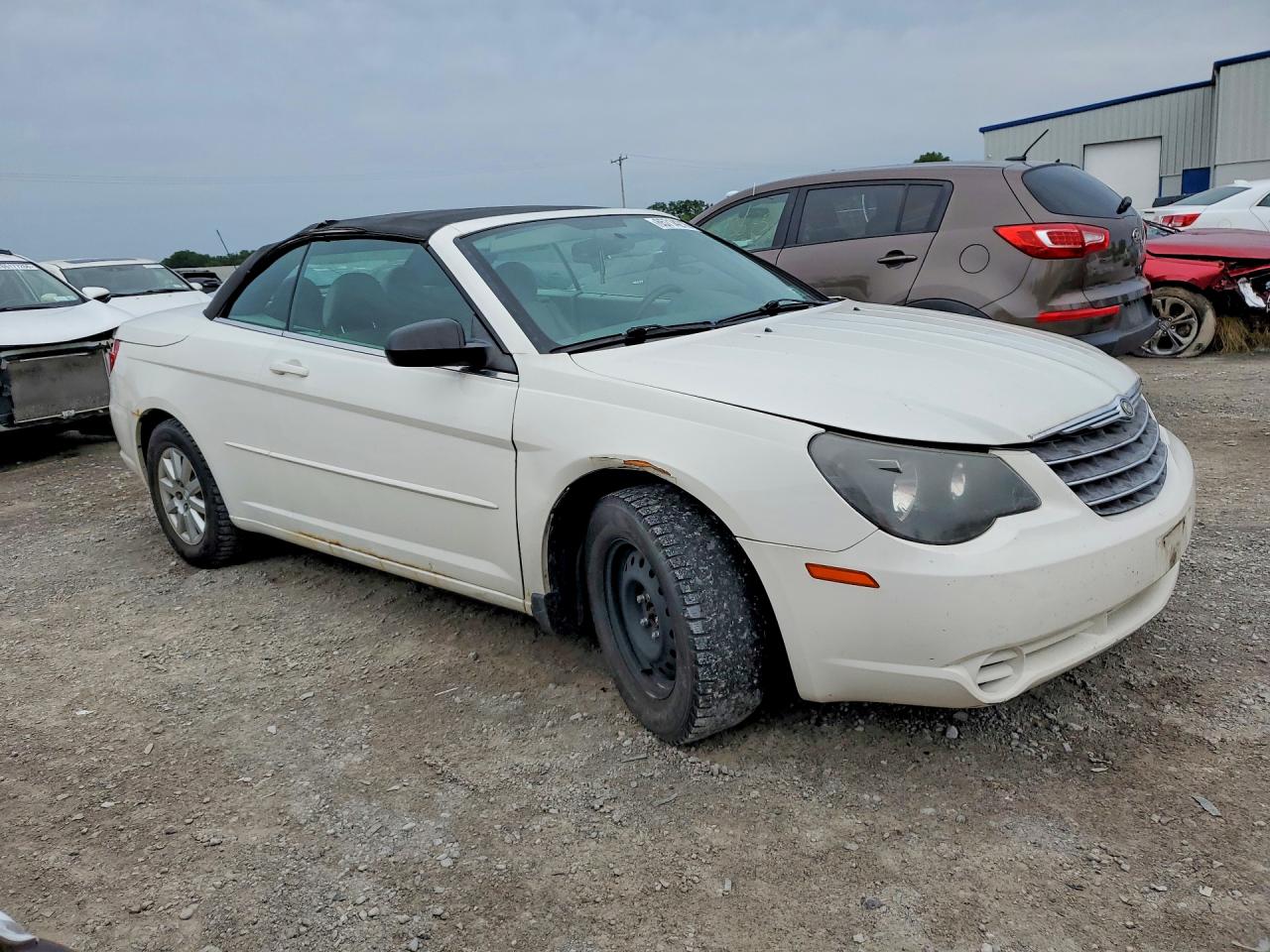 2008 Chrysler Sebring White vin: 1C3LC45K48N209508