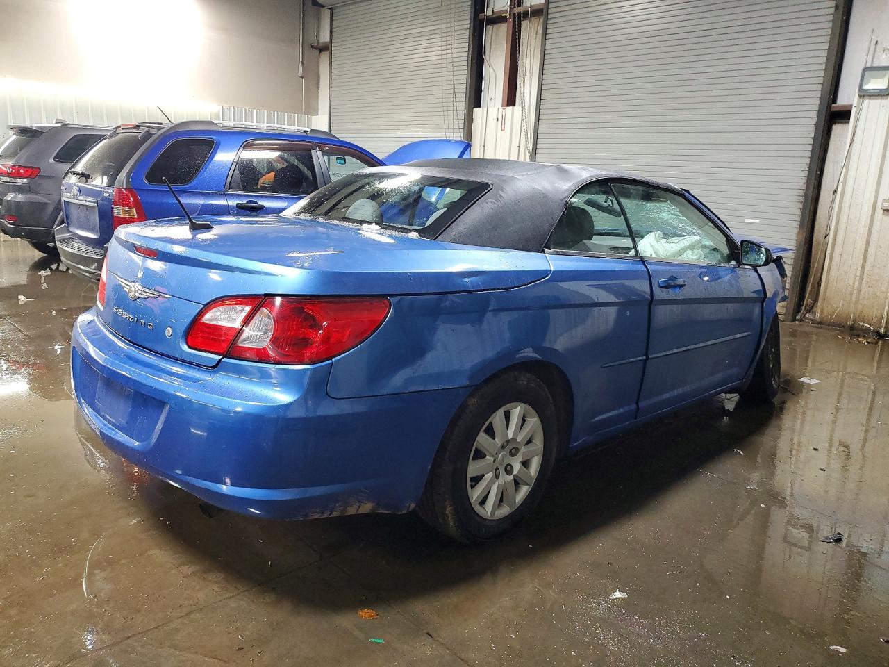 2008 Chrysler Sebring Blue vin: 1C3LC45K48N230827