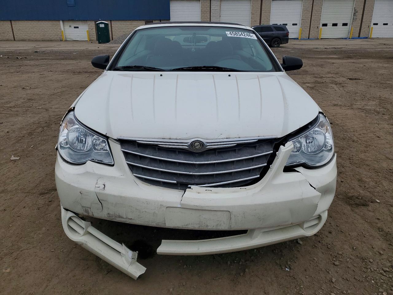 2008 Chrysler Sebring White vin: 1C3LC45K78N284493