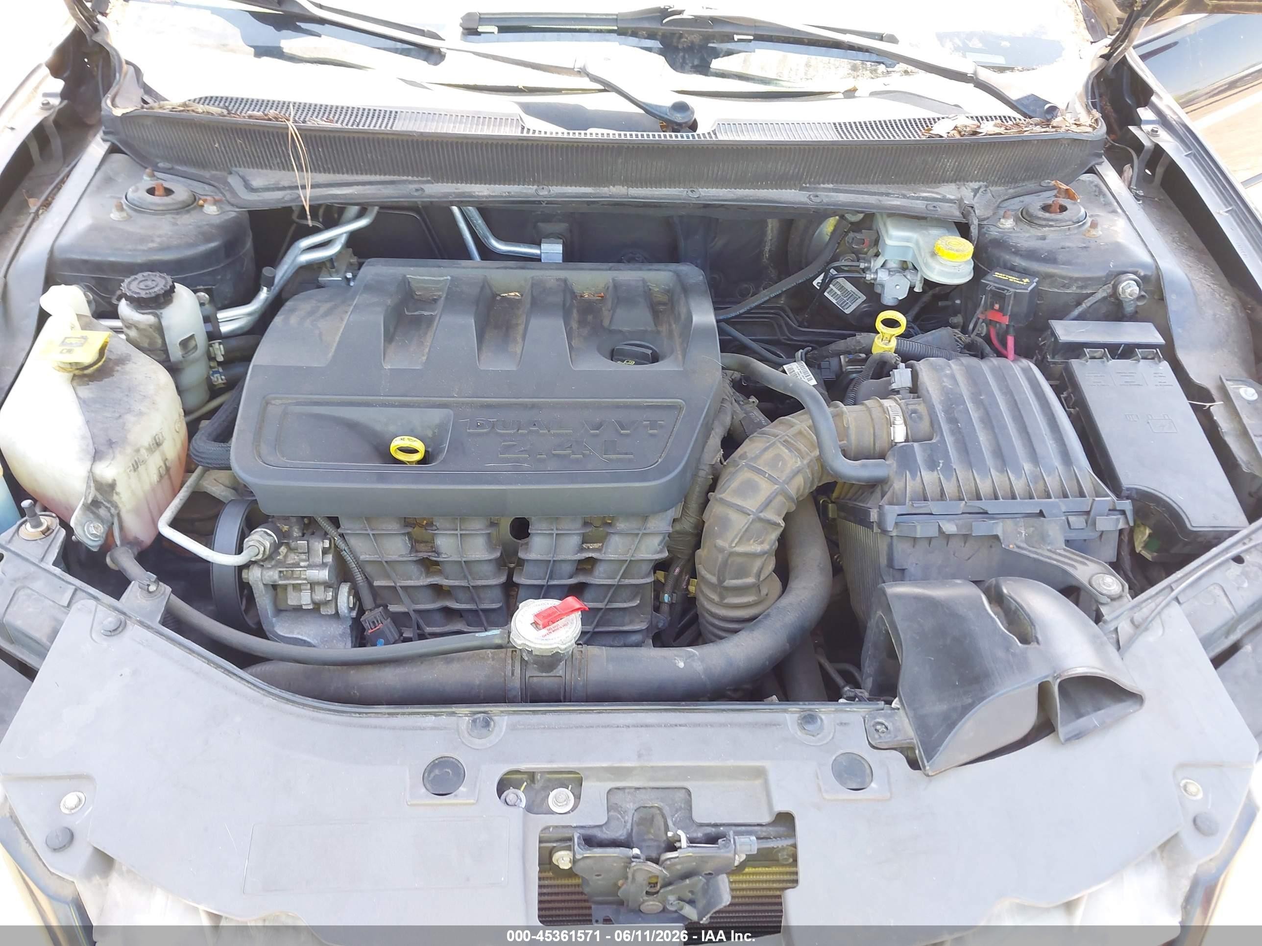 2008 Chrysler Sebring Lx Черный vin: 1C3LC45K88N296779
