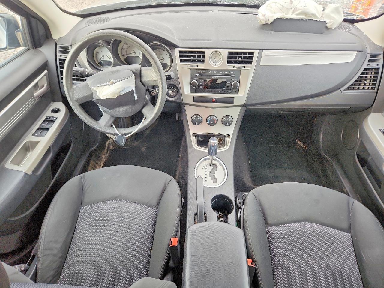 2009 Chrysler Sebring Lx Серебряный vin: 1C3LC46B09N517968