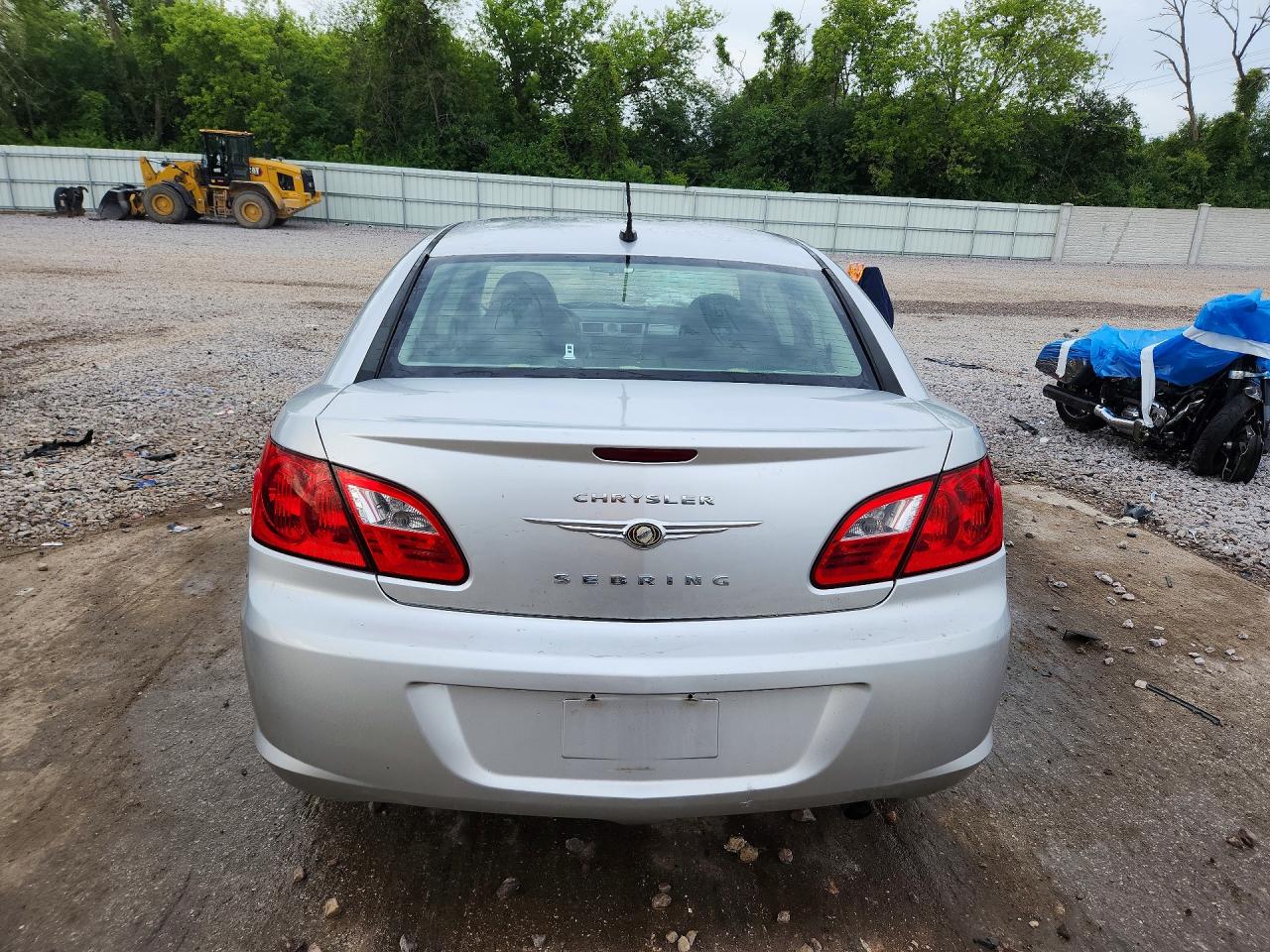2009 Chrysler Sebring Lx Серебряный vin: 1C3LC46B09N517968