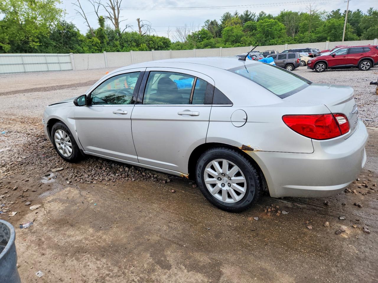2009 Chrysler Sebring Lx Серебряный vin: 1C3LC46B09N517968