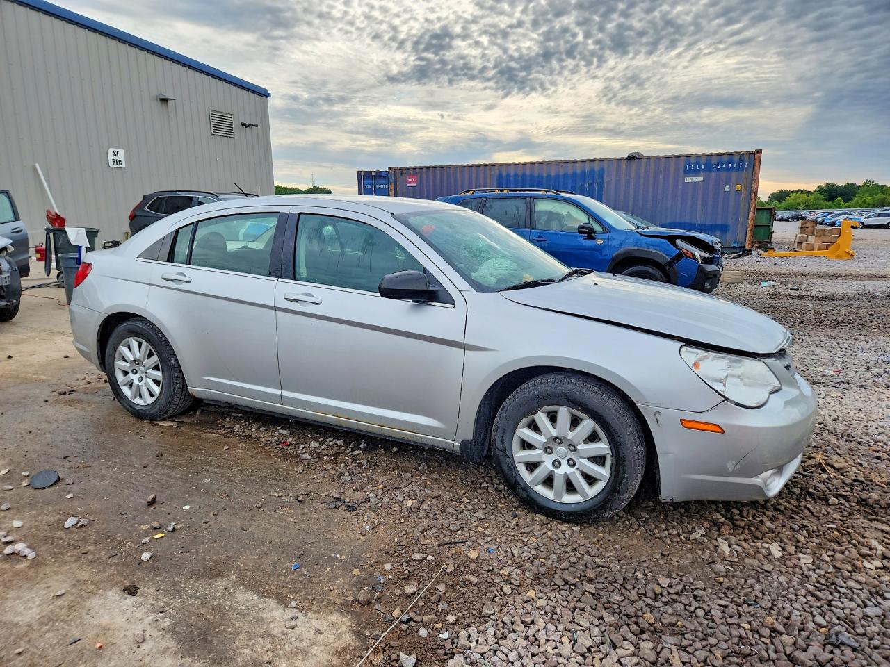 2009 Chrysler Sebring Lx Серебряный vin: 1C3LC46B09N517968