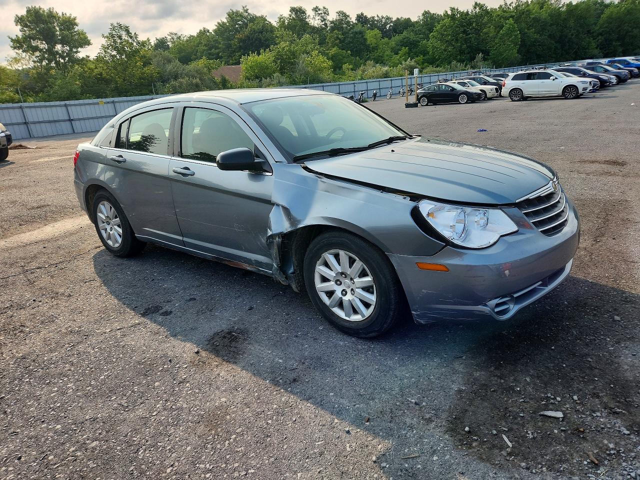 2009 Chrysler Sebring Lx Серебряный vin: 1C3LC46B49N518041
