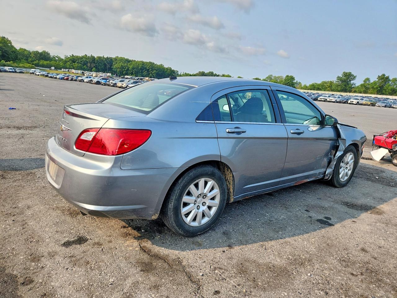 2009 Chrysler Sebring Lx Серебряный vin: 1C3LC46B49N518041