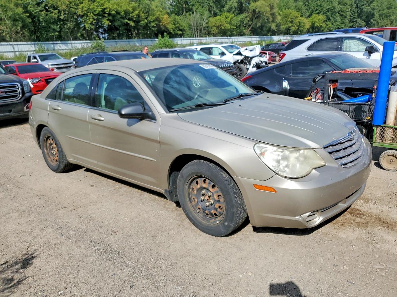 2009 Chrysler Sebring Lx Tan vin: 1C3LC46B89N566772