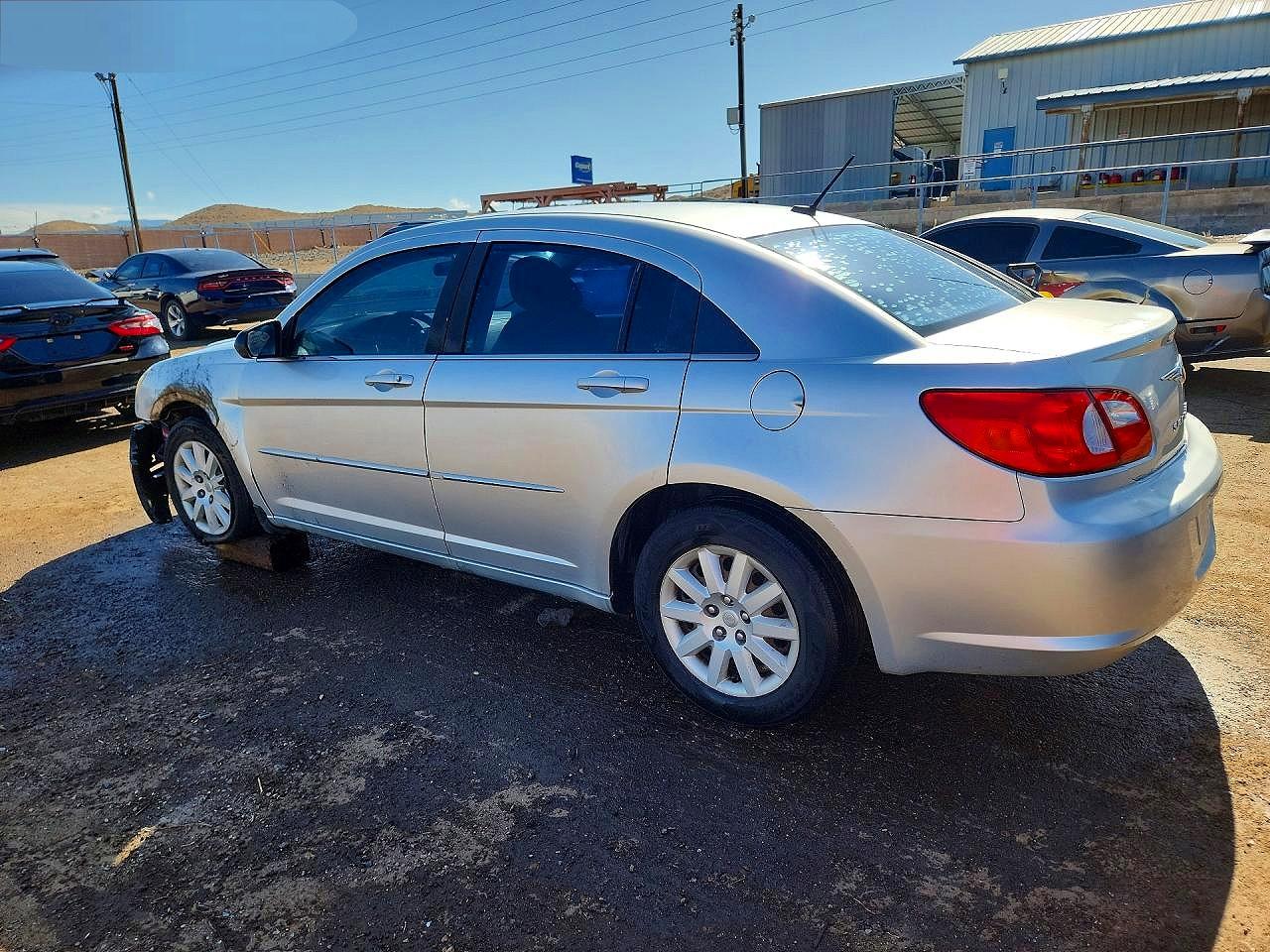 2008 Chrysler Sebring Lx Silver vin: 1C3LC46J08N185682