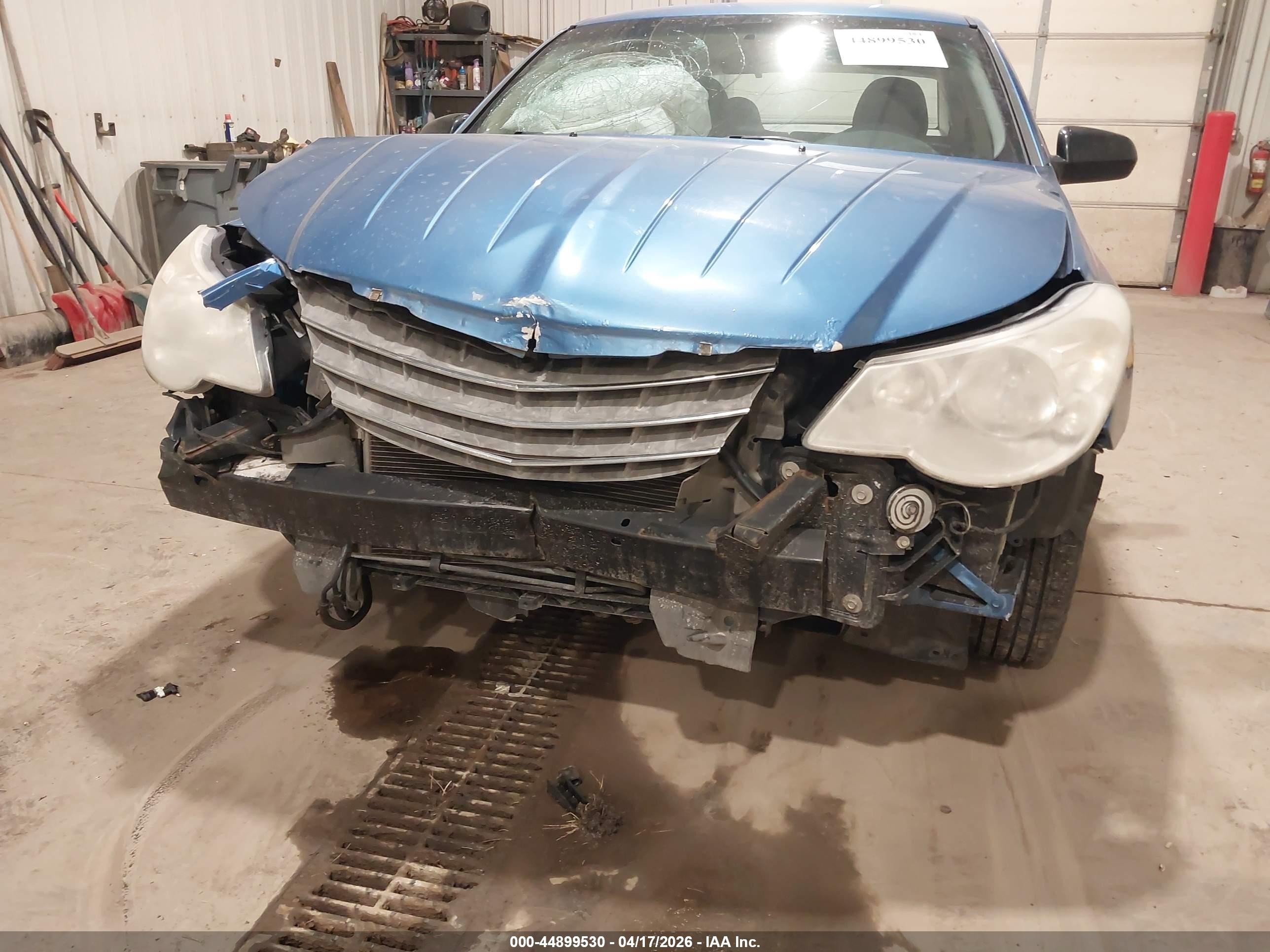 2008 Chrysler Sebring Lx Синий vin: 1C3LC46J38N236575
