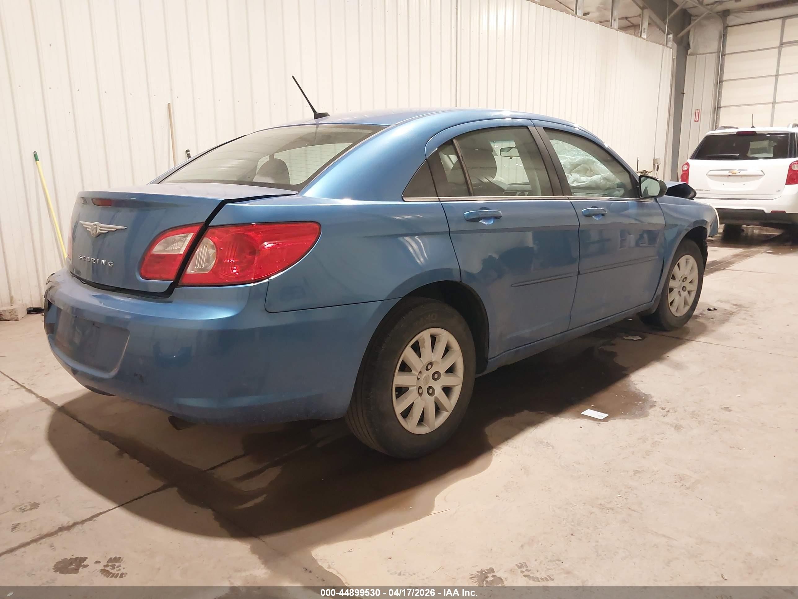 2008 Chrysler Sebring Lx Синий vin: 1C3LC46J38N236575