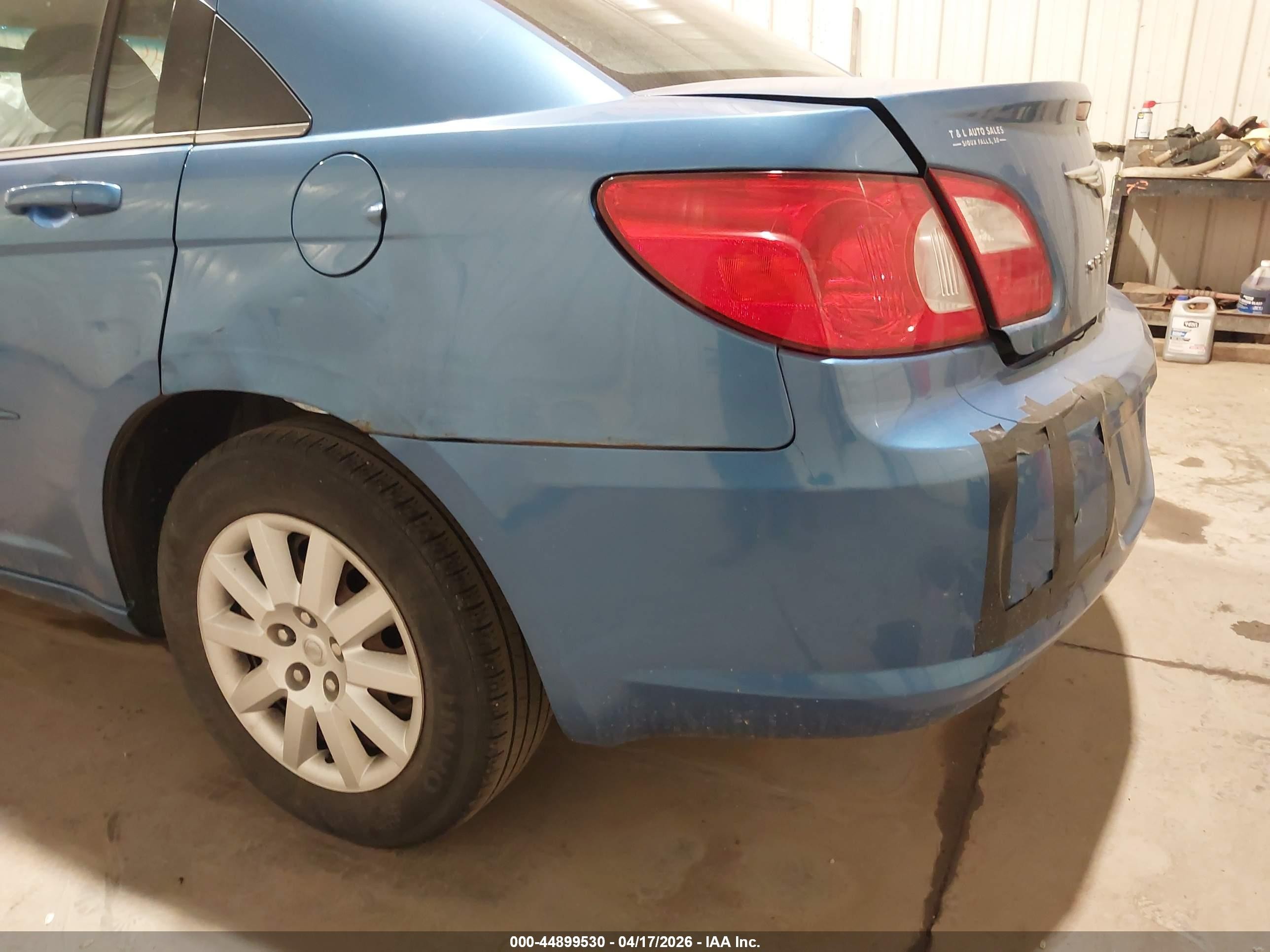2008 Chrysler Sebring Lx Синий vin: 1C3LC46J38N236575