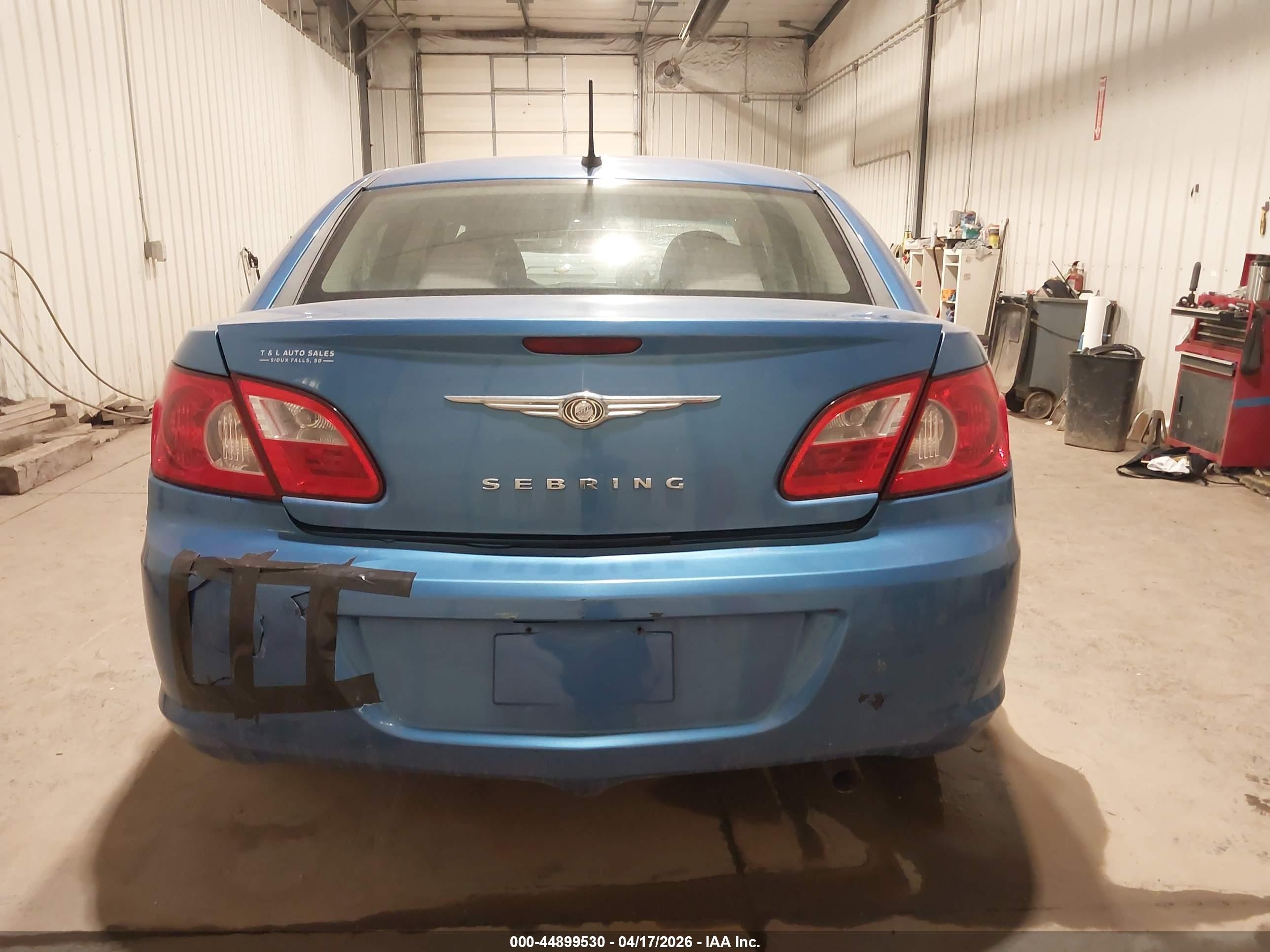 2008 Chrysler Sebring Lx Синий vin: 1C3LC46J38N236575
