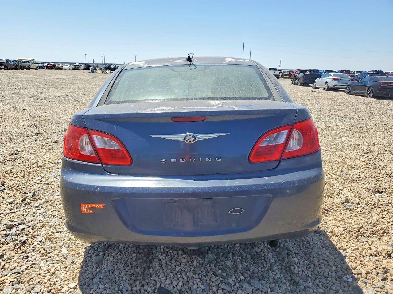 2008 Chrysler Sebring Lx Blue vin: 1C3LC46J68N218748