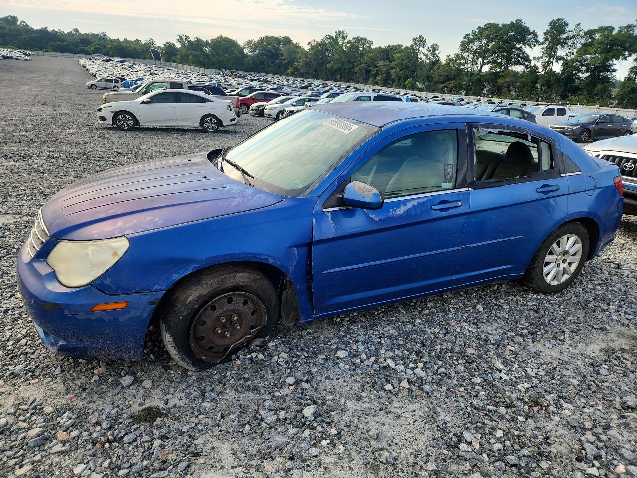 2007 Chrysler Sebring Blue vin: 1C3LC46K07N526053