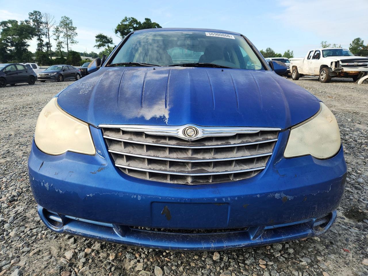 2007 Chrysler Sebring Blue vin: 1C3LC46K07N526053