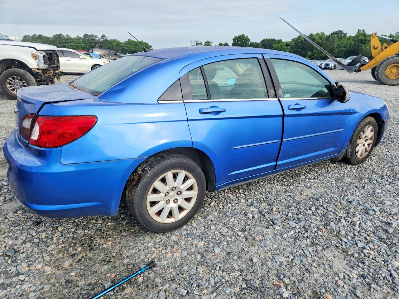 2007 Chrysler Sebring Blue vin: 1C3LC46K07N526053