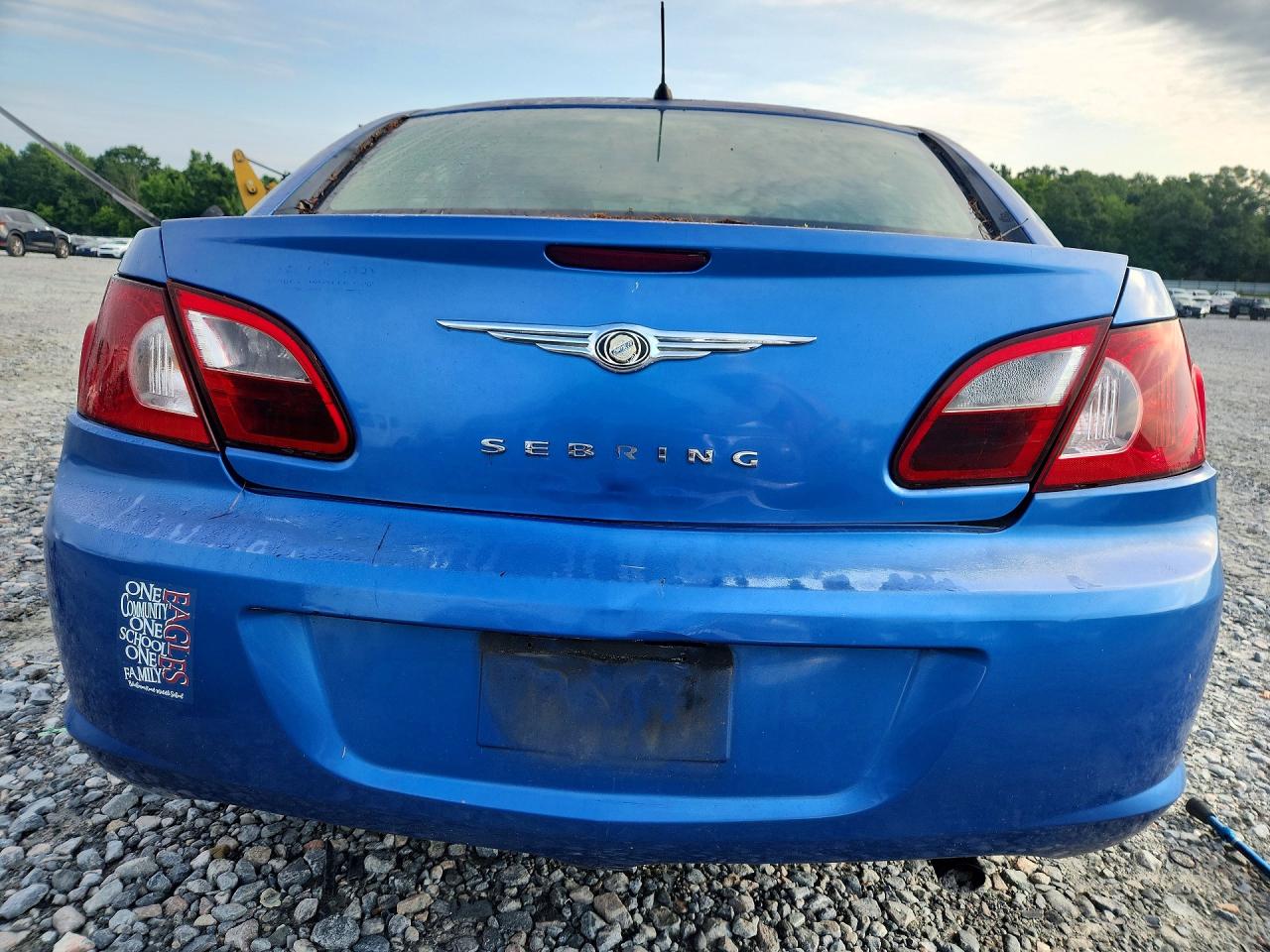 2007 Chrysler Sebring Blue vin: 1C3LC46K07N526053