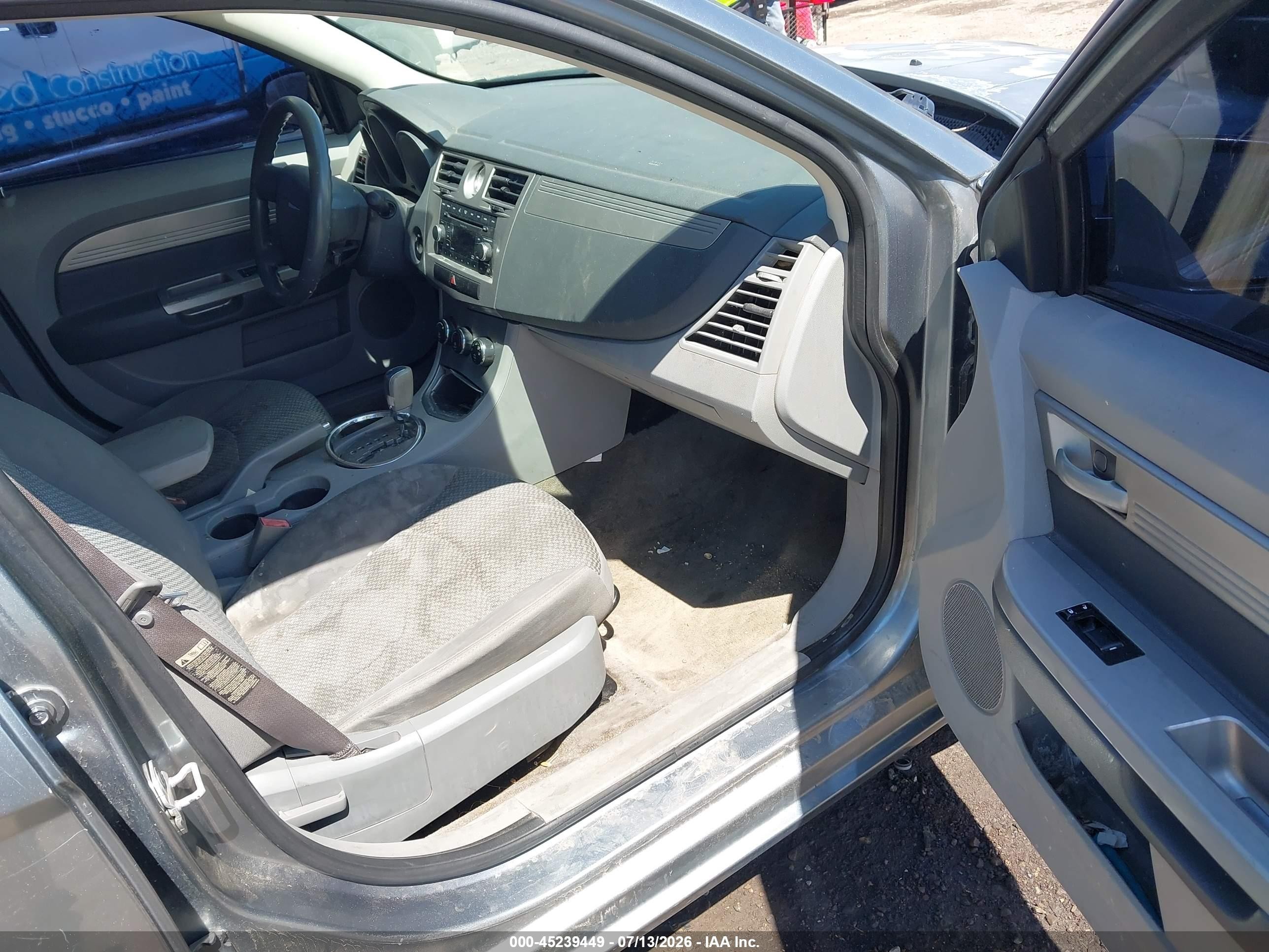2007 Chrysler Sebring   Gray vin: 1C3LC46K07N557075