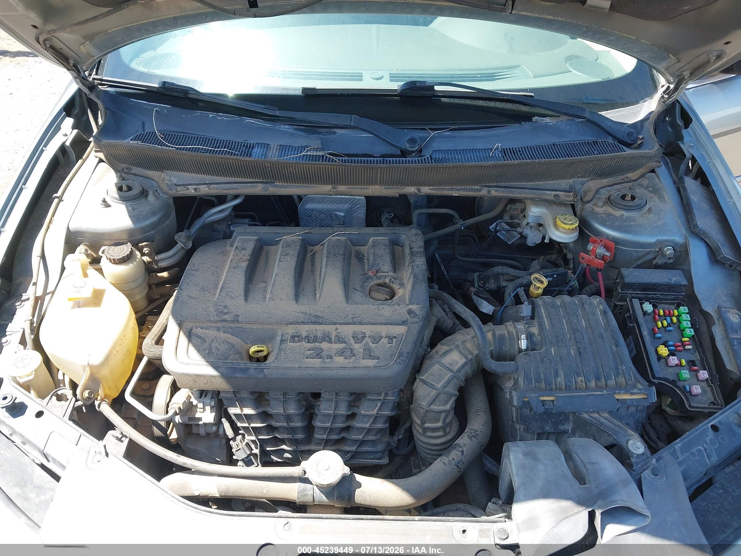 2007 Chrysler Sebring   Gray vin: 1C3LC46K07N557075