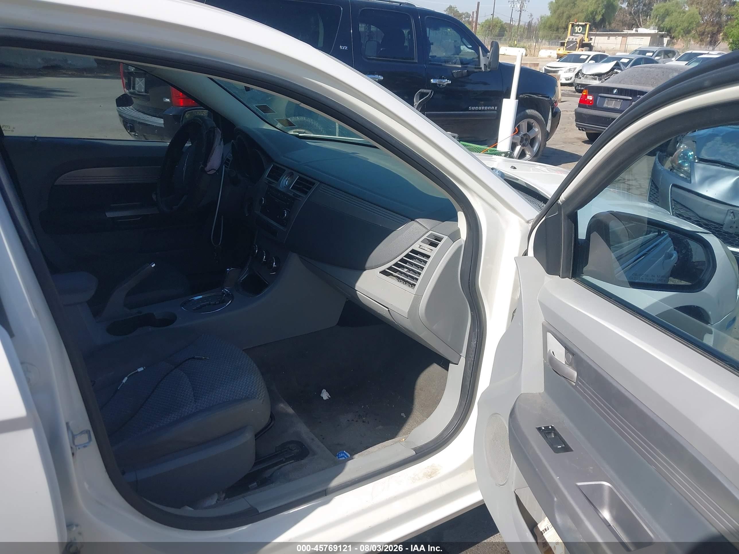 2007 Chrysler Sebring   White vin: 1C3LC46K07N609501