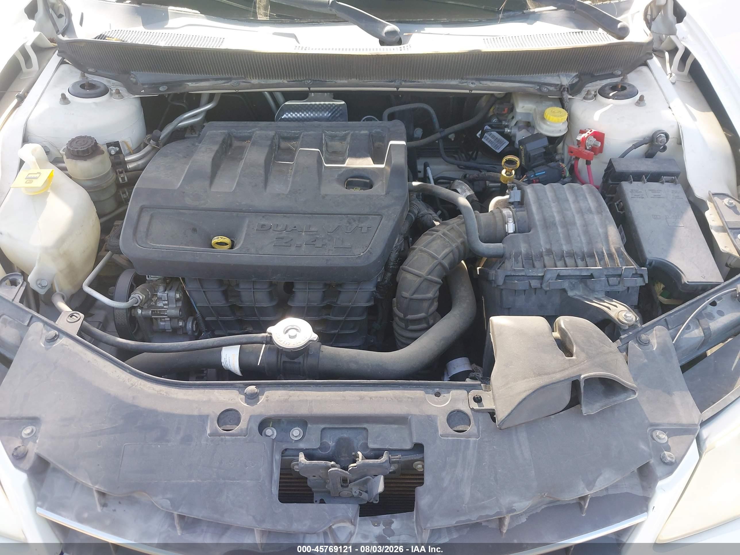 2007 Chrysler Sebring   White vin: 1C3LC46K07N609501