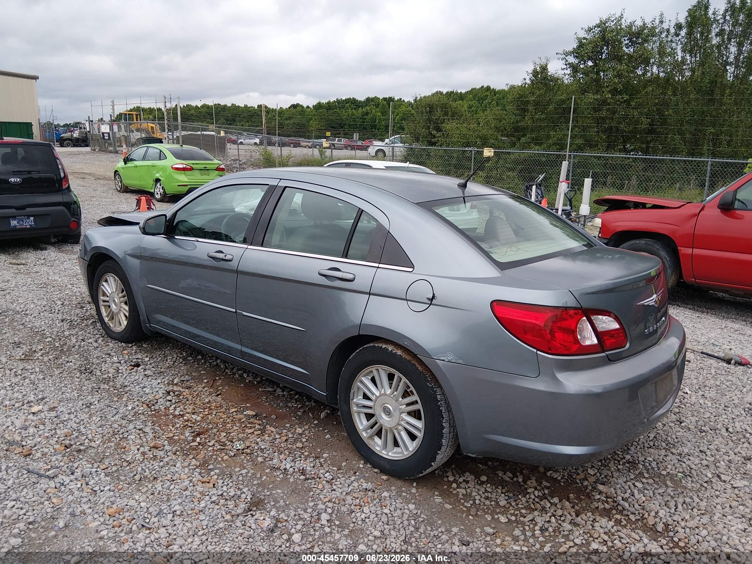 2007 Chrysler Sebring   Серый vin: 1C3LC46K27N512400