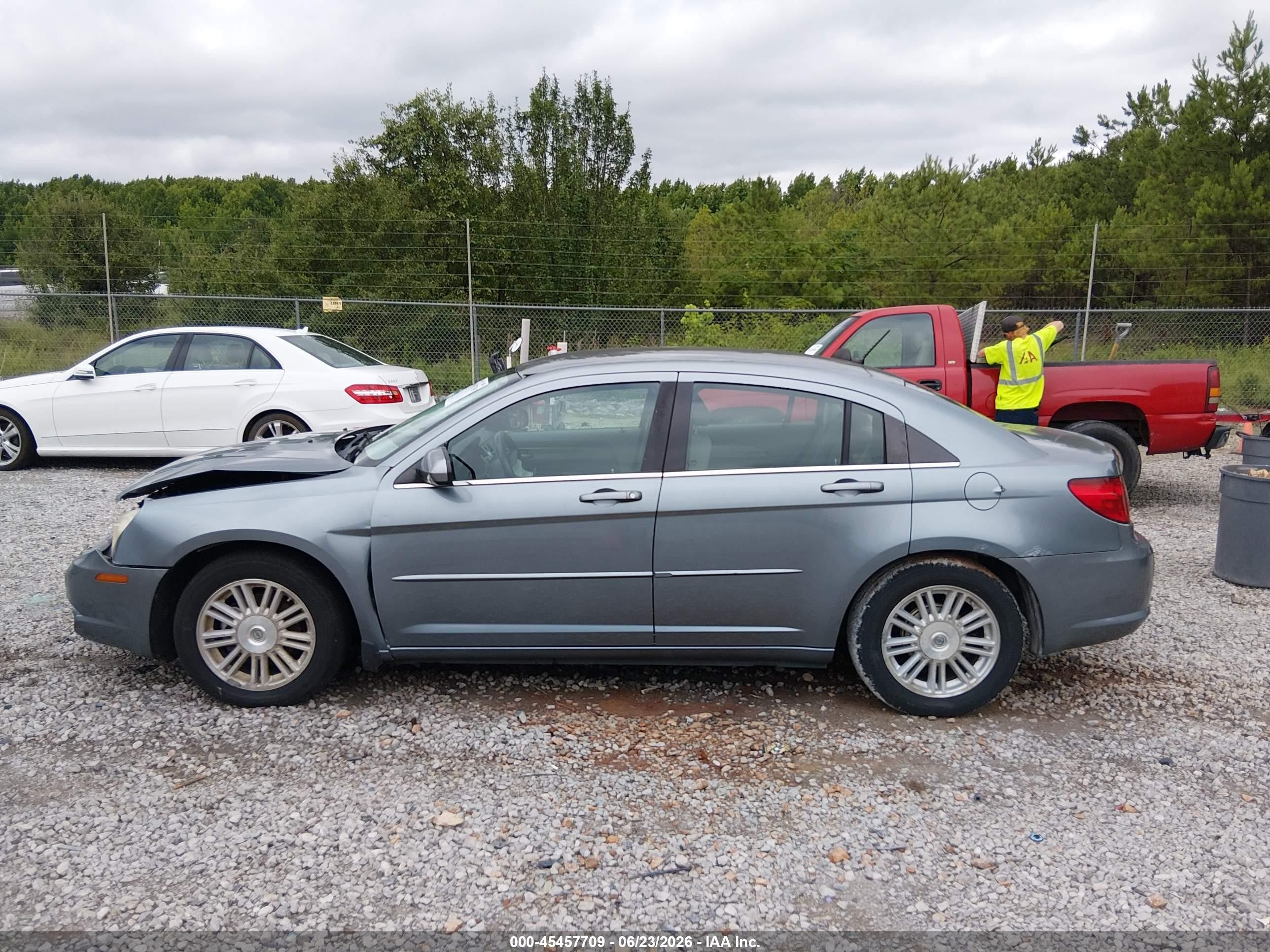 2007 Chrysler Sebring   Серый vin: 1C3LC46K27N512400