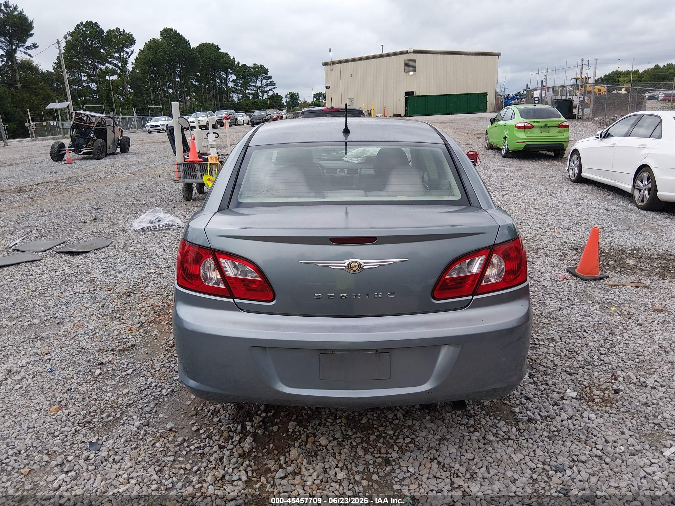 2007 Chrysler Sebring   Серый vin: 1C3LC46K27N512400