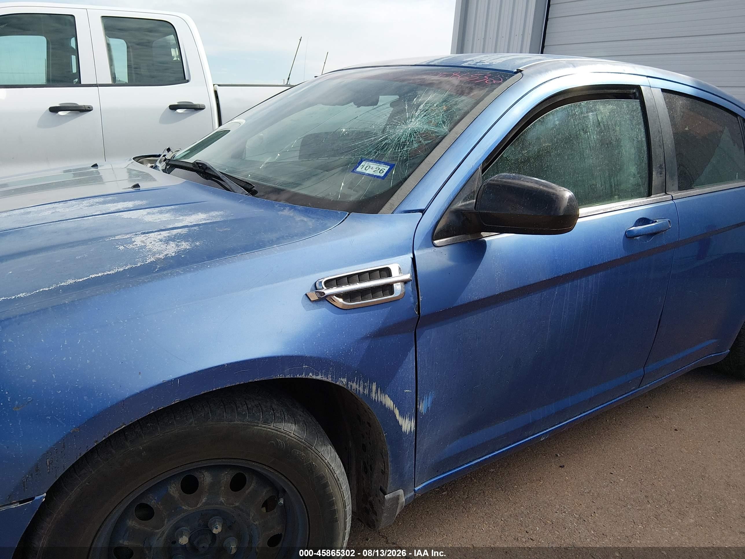 2007 Chrysler Sebring   Blue vin: 1C3LC46K27N601853